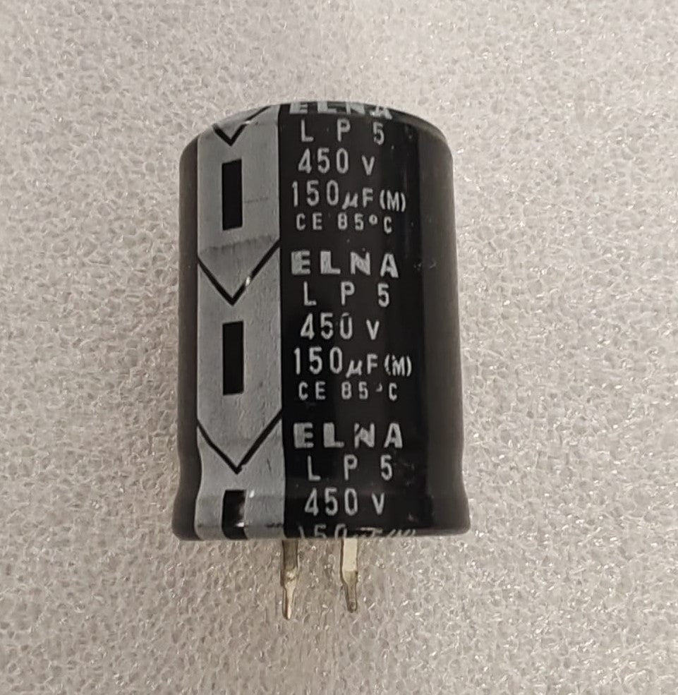 150uf 450v Elna LP5 - Condensatore elettrolitico snap-in
