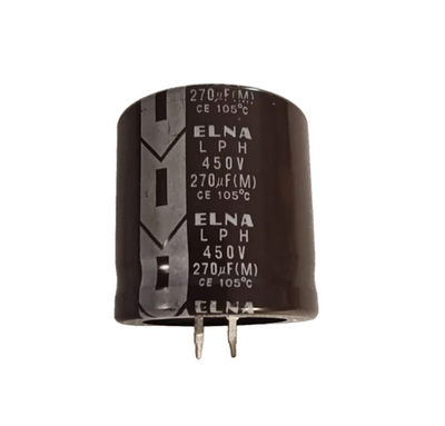 270uf 450v Elna LPH - Condensatore elettrolitico snap-in