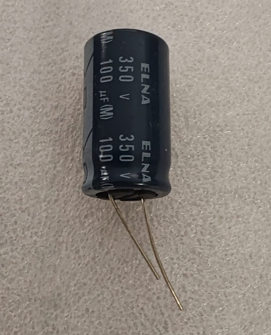 100uf 350v Elna RE3 - Condensatore elettrolitico radiale