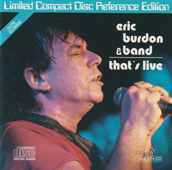 Eric Burdon & Band - That's Live (CD)