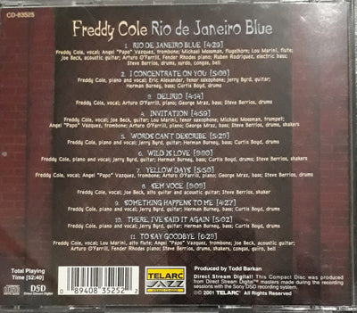 Freddy Cole - Rio de Janeiro Blue (CD)