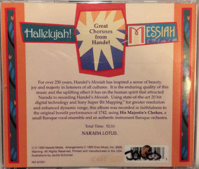Great Choruses from Handel's Messiah - Hallelujah! (CD)