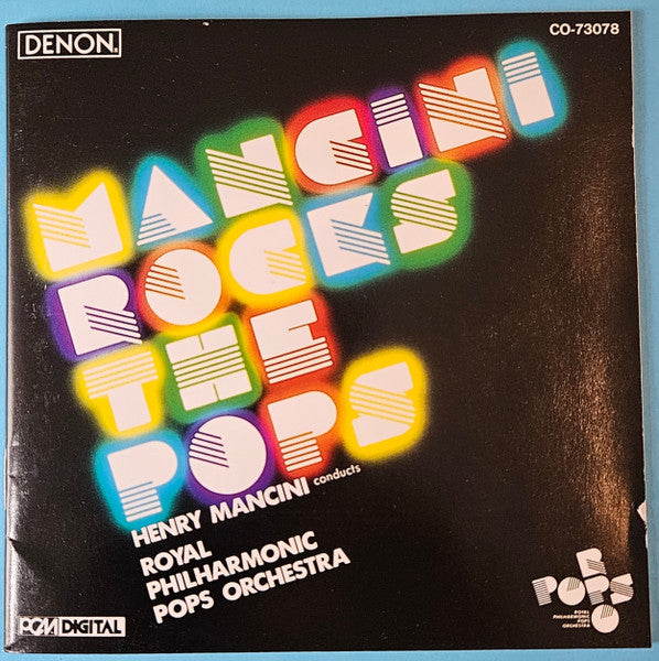 H.Mancini, conduct. - Royal Philharmonic Orchestra - Mancini Rocks The Pops (CD)