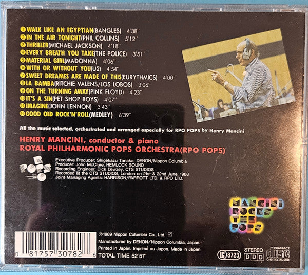 H.Mancini, conduct. - Royal Philharmonic Orchestra - Mancini Rocks The Pops (CD)