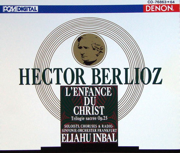 Hector Berlioz - Eliahu Inbal, conductor - L'Enfance Du Christ (2x CD)