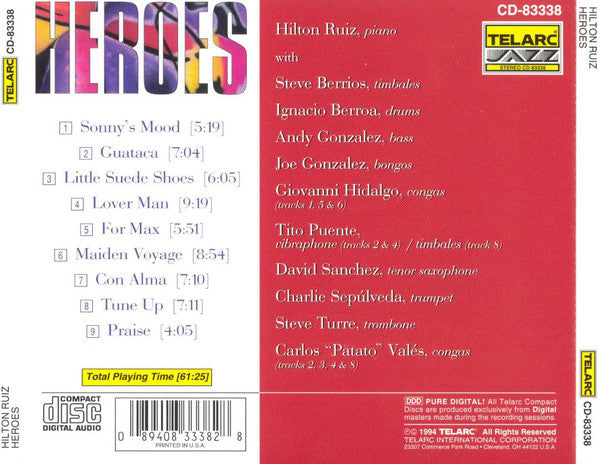 Hilton RUIZ - HEROES (CD)