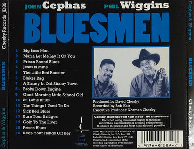 J.Cephas and Phil Wiggins - Bluesmen (CD)