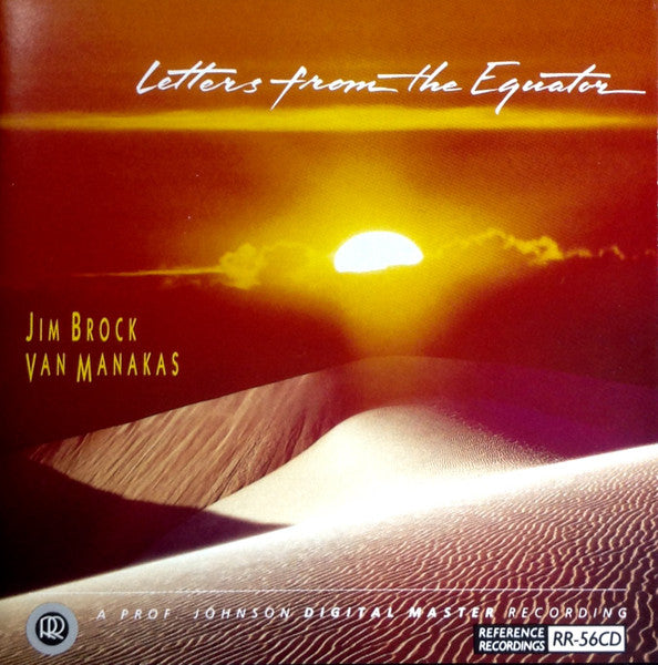 Jim Brock - Van Manakas - Letters From The Equator (CD)