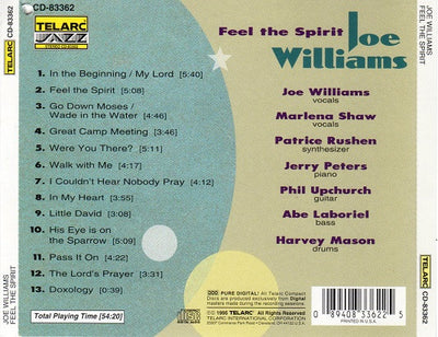 Joe Williams - Feel the Spirit (CD)