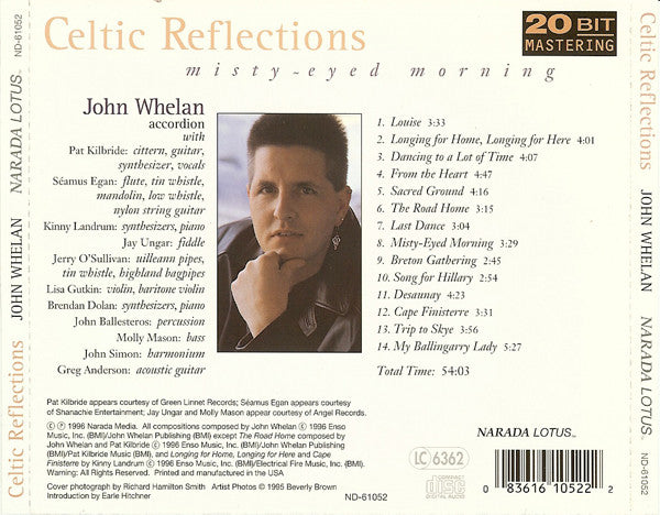 John Whelan - Celtic Reflections (CD)