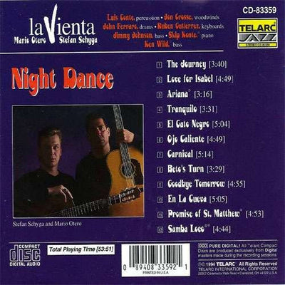 La Vienta: Mario Otero, Stefan Schyga - Night Dance (CD)