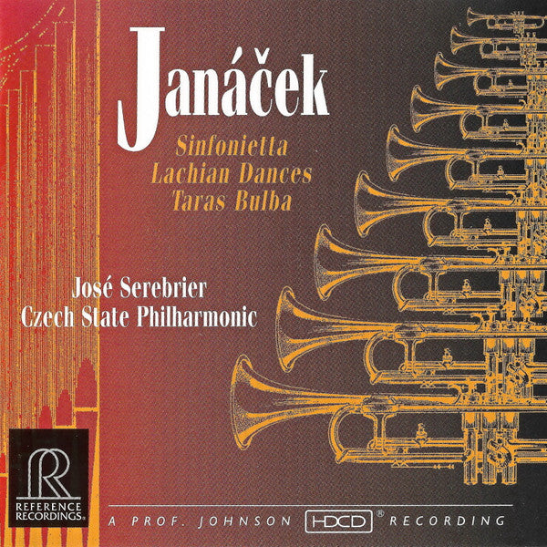 Leos Janacek - José Serebrier - Czeck State Philharmonic	Sinfonietta / Lachian Dance / Taras Bulba (CD-HDCD)
