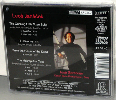 Leos Janacek - José Serebrier - Czeck State Philharmonic - The Makropulos Case (CD-HDCD)