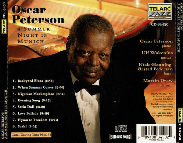 Oscar Peterson - A Summer Night In Munich (CD)