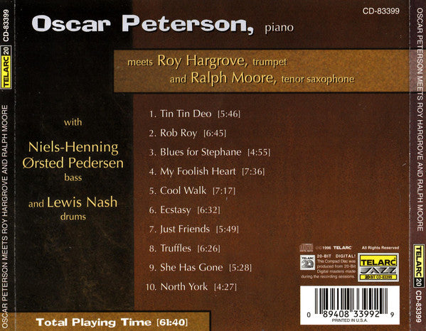 Oscar Peterson - Meet Roy Hargrove and Ralph Moore (CD)