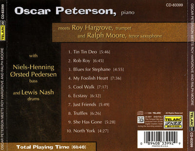 Oscar Peterson - Meet Roy Hargrove and Ralph Moore (CD)