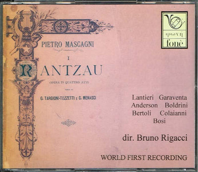 Pietro Mascagni - dir. Bruno Rigacci	- I Rantzau (edizione del Centenario) (2 CD)