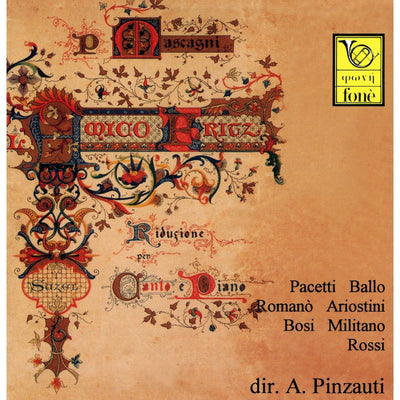 P. Mascagni - dir. Bruno Rigacci	L'Amico Fritz - edizione del centenario (2xCD)