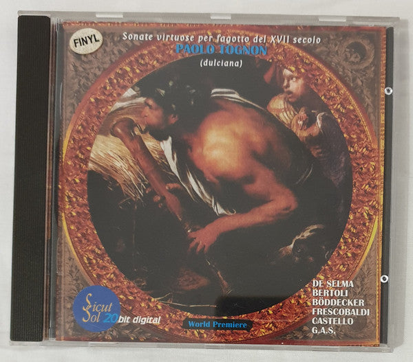Paolo Tognon (Dulciana) - Sonate virtuose per fagotto del XVII secolo (CD)