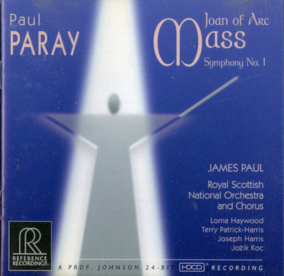 Paul Paray / Royal Scottish National Orchestra And Chorus, James Paul – Joan of Arc Mass; Symphony No.1 (CD-HDCD)