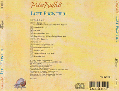 Peter Buffett - Lost Frontier (CD)