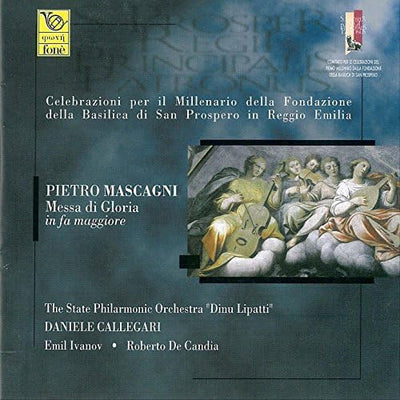 Pietro Mascagni - Messa di Gloria in fa maggiore (CD)