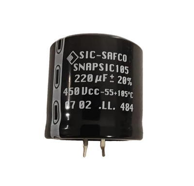 220uf 450v Sic Safco - Condensatore elettrolitico snap-in