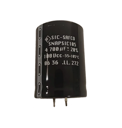 4700uf 100v Sic Safco - Condensatore elettrolitico snap-in