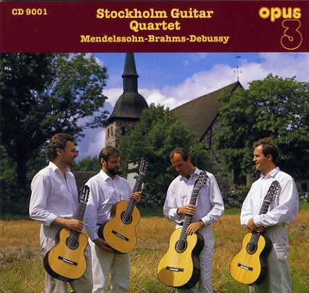 Stockholm Guitar Quartet - Mendelssohn, Brahms, Debussy (CD)