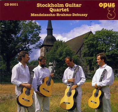Stockholm Guitar Quartet - Mendelssohn, Brahms, Debussy (CD)