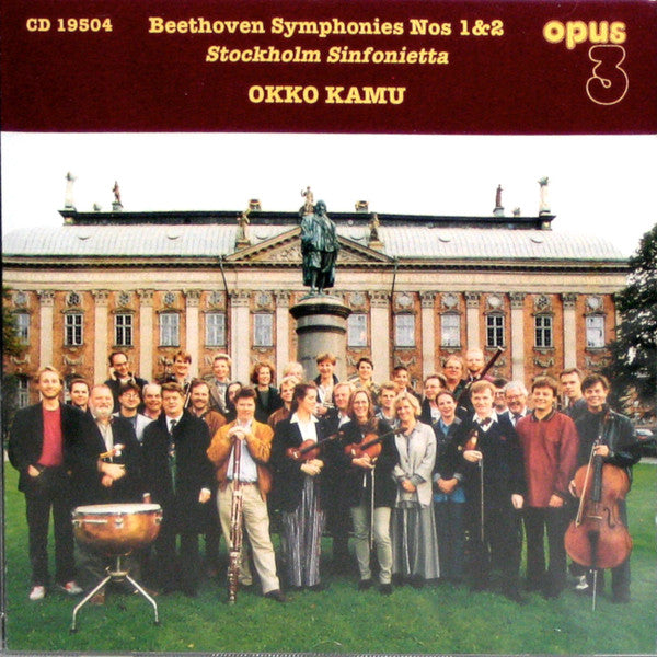 Stockholm Sinfonietta, Okko Kamu conductor	L.V. Beethoven - Symphony No. 1 in C Major, Op. 21 e Op. 36 (CD)