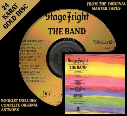 The Band - STAGE FRIGHT - (24karat CD Gold)