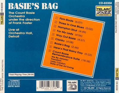 The Count Basie Orchestra - BASIE'S  BAG (CD)
