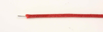 Cavo AWG 22 solid core cotone rame stagnato push back wire - Rosso