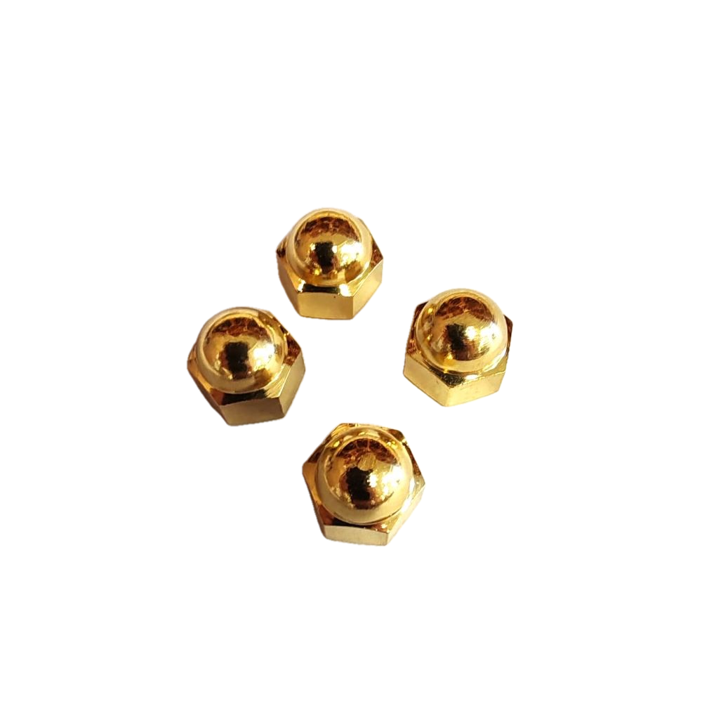 Dado cieco gold M6 - placcato oro 24k