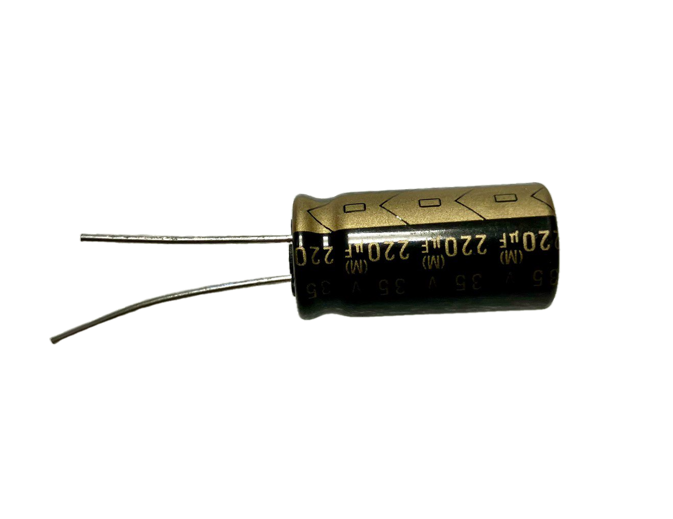 220uf 35v Elna Cerafine - Condensatore elettrolitico verticale