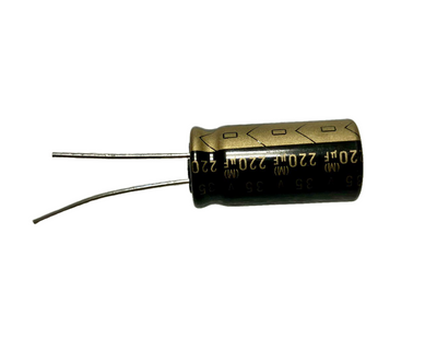 220uf 35v Elna Cerafine - Condensatore elettrolitico verticale