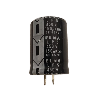 150uf 450v Elna LP5 - Condensatore elettrolitico snap-in