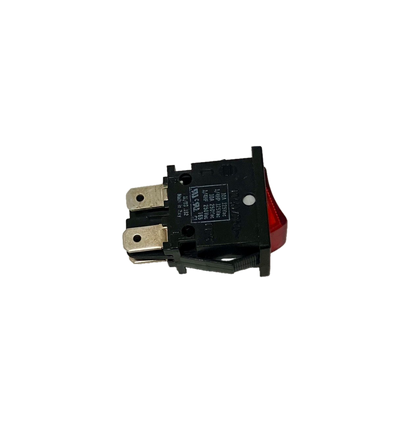 Interruttore Bipolare luce rossa - 250V 10A - Made in Italy