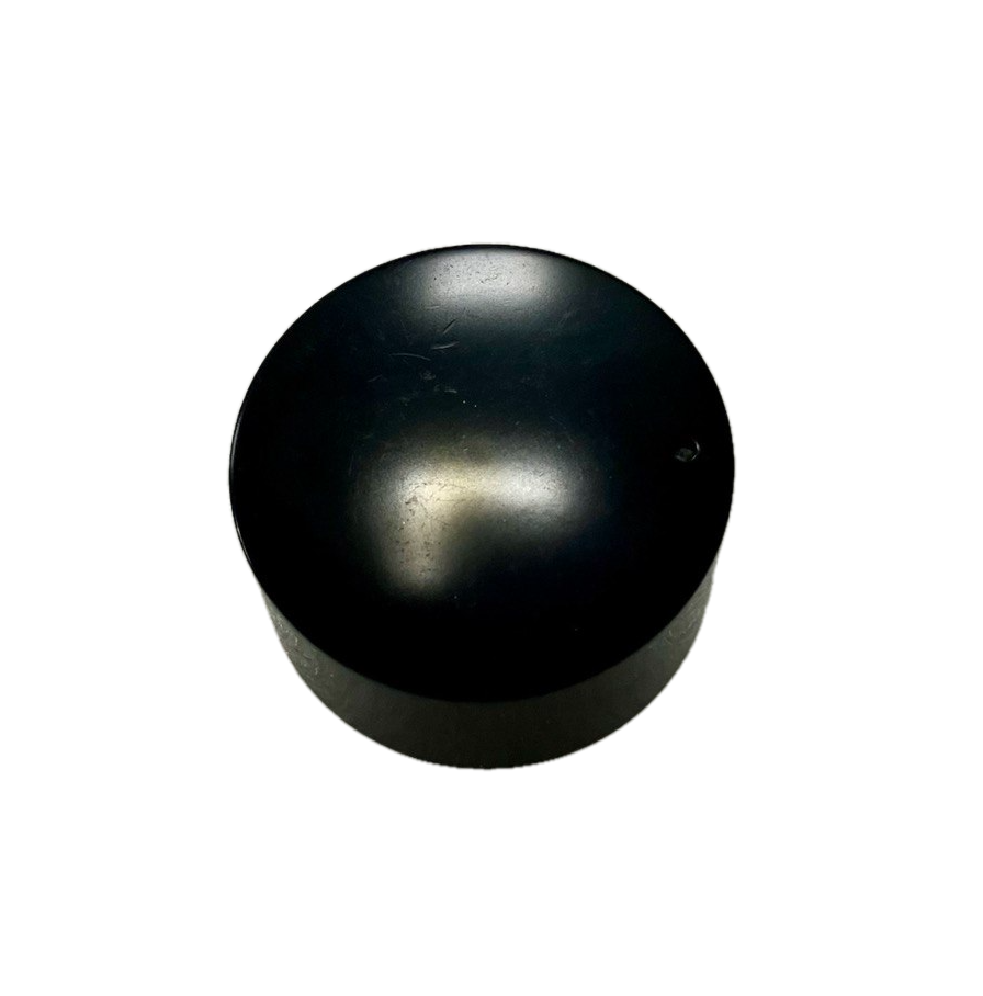 Manopola in Alluminio Nera - diametro 40mm