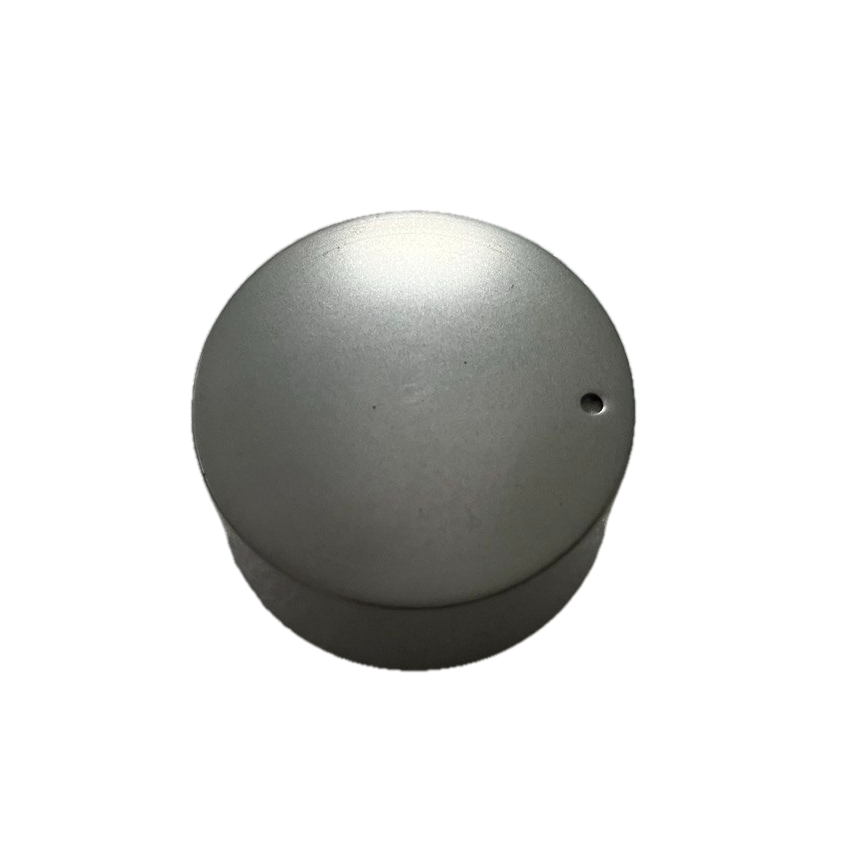 Manopola in Alluminio colore Argento satinato - diametro 40mm