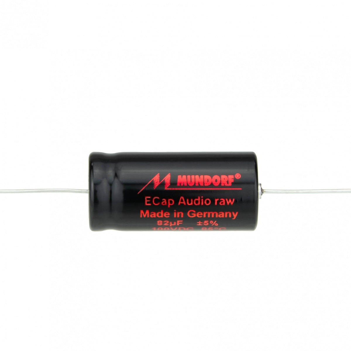 150uF - 63 VDC 5% ECap RAW Mundorf non polarizzato