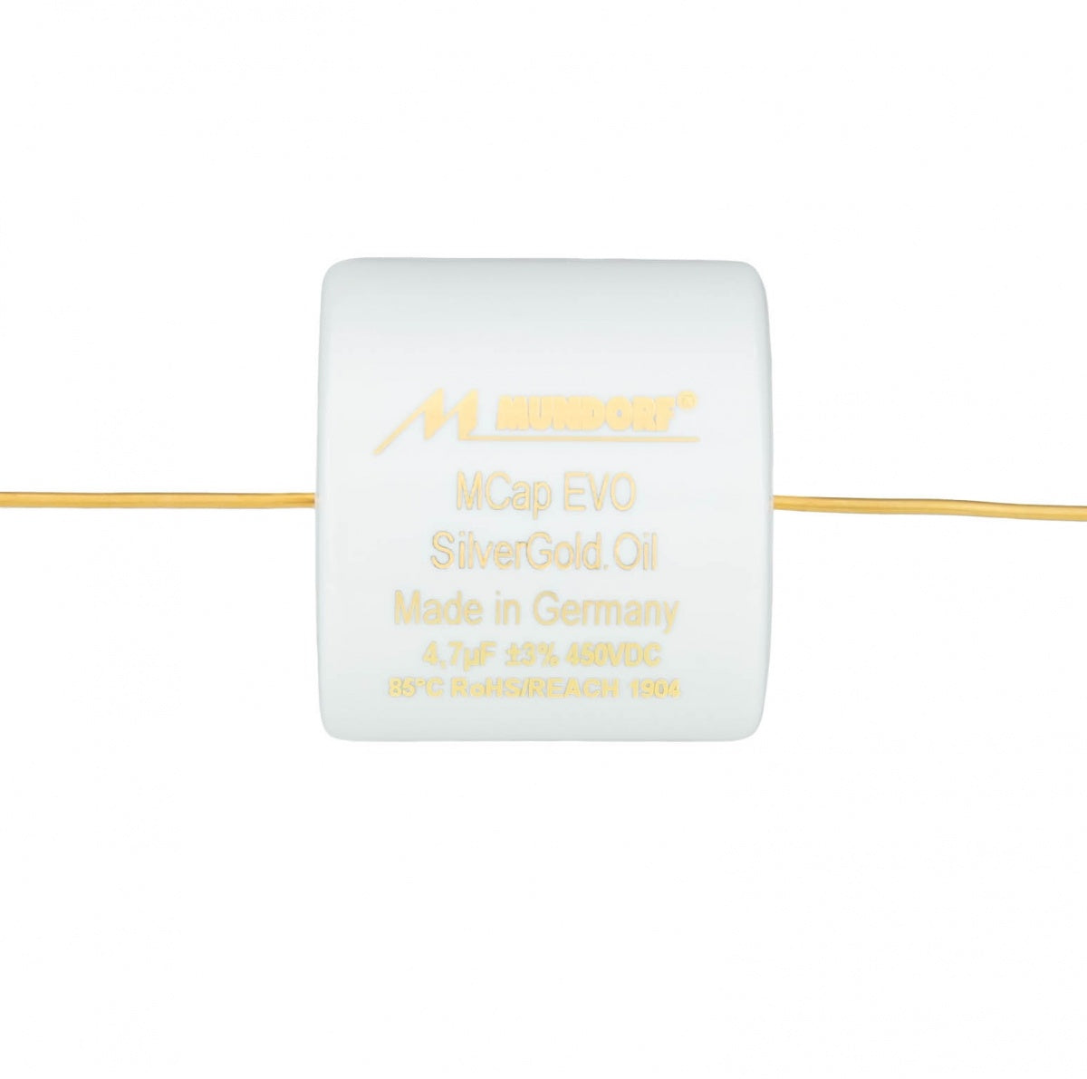 0,01uF - 450 vdc MCap EVO Silver Gold Oil