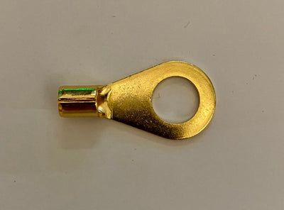 Occhiello foro 8mm - placcato oro 24k