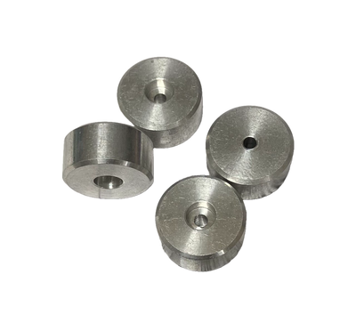 Piedini in alluminio 20x10 - Set 4 pezzi