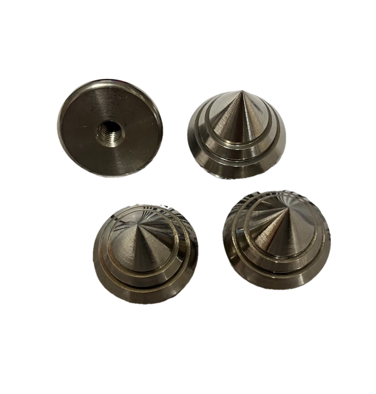 Punte in ottone cromato 20x17 - Set 4 pezzi (Copia)