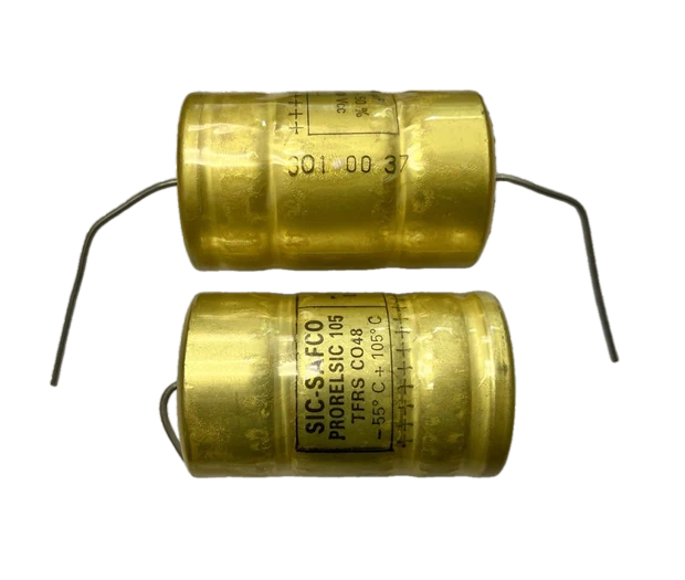 220uf 100v Sic-Safco Prorelsic 105 - Condensatore elettrolitico assiale