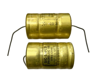 220uf 100v Sic-Safco Prorelsic 105 - Condensatore elettrolitico assiale