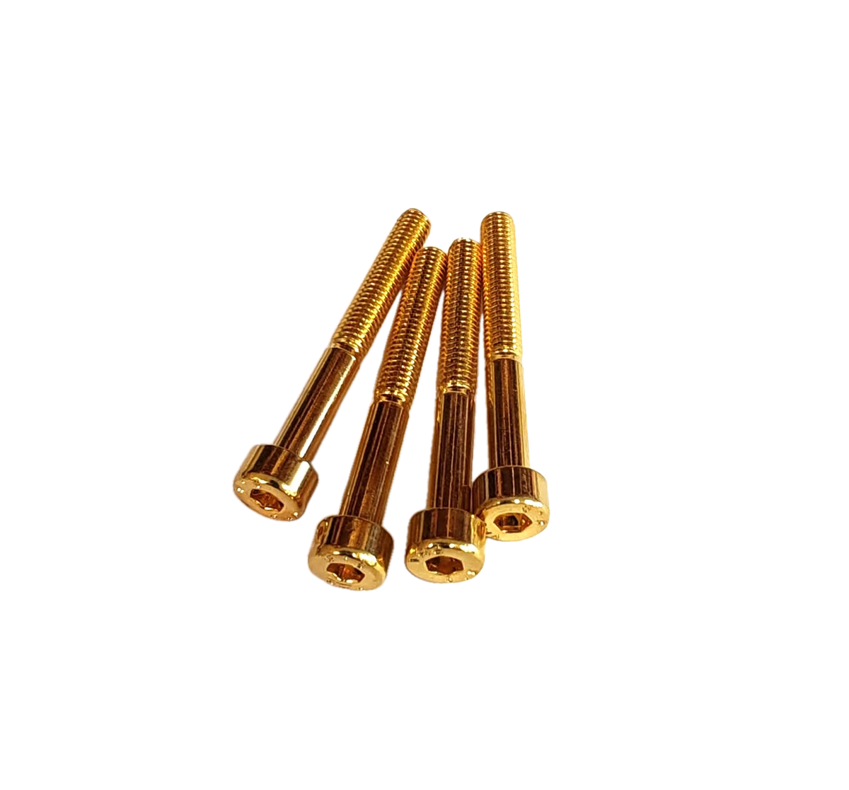 Vite testa cilindrica brugola gold 4x38 - placcata oro 24k
