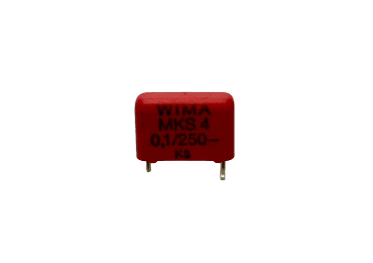 0.1uf 250v Wima MKS4 - Condensatore in poliestere